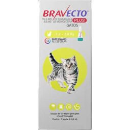 Bravecto Transdermal Plus Gatos 112,5mg