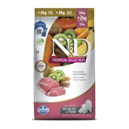 ND TROPICAL CAN ADT MD/MX SUINO 10+2KG