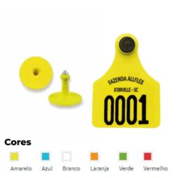 BRINCO BOV GR AMARELO 326 A 350 ALLFLEX