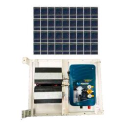 Eletrificador Solar SM90-B Com Bateria 100KM 20W
