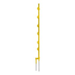 Haste Plástica Amarelo - 1,15MT Com 12 Unidades