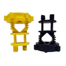 Isolador Vergalhão Amarelo Com 50 Unidades