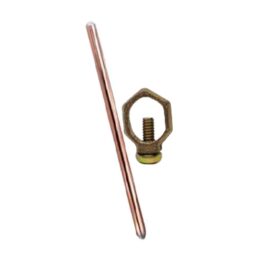Haste Para Aterramento 3/8X1,20MT Com Conector Com 10 Unidades