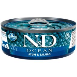 Ração Úmida Farmina N&D Ocean para Gatos Adultos de Todas as Raças Sabor 0,07Kg