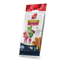 ND Quinoa Snack Cães Hortelã Cordeiro Adulto Mini 60g
