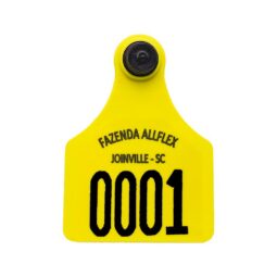 Brinco de Identificação Allflex Bovino Amarelo 301 a 325 - 25 Unidades