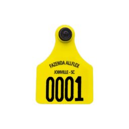 Brinco Bovino Grande Amarelo 401 a 425 Allflex